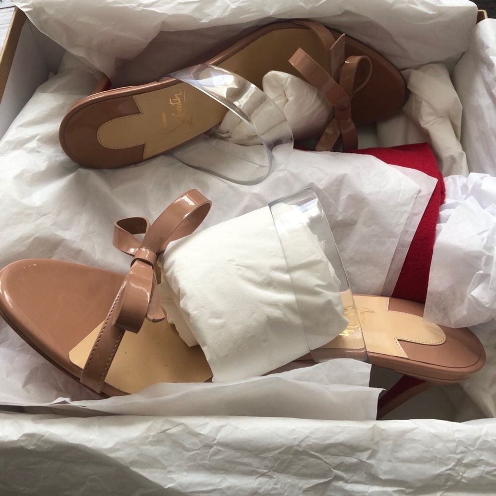 Christian Louboutin Just Nodo 85 Patent Size 39